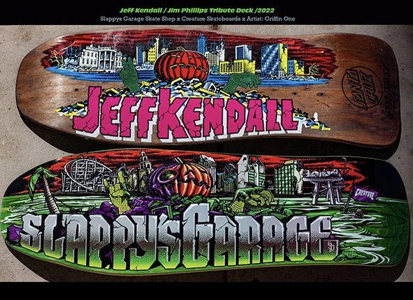 Slappys Garage x Creature Skateboards x Griffin One — GRIFFIN ONE